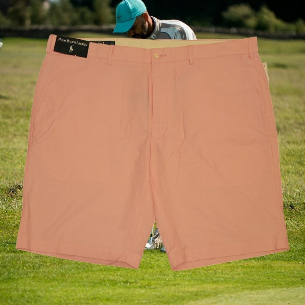 Polo by Ralph Lauren Cotton Shorts in New Rose Pink Color Men's Size 42 NWT